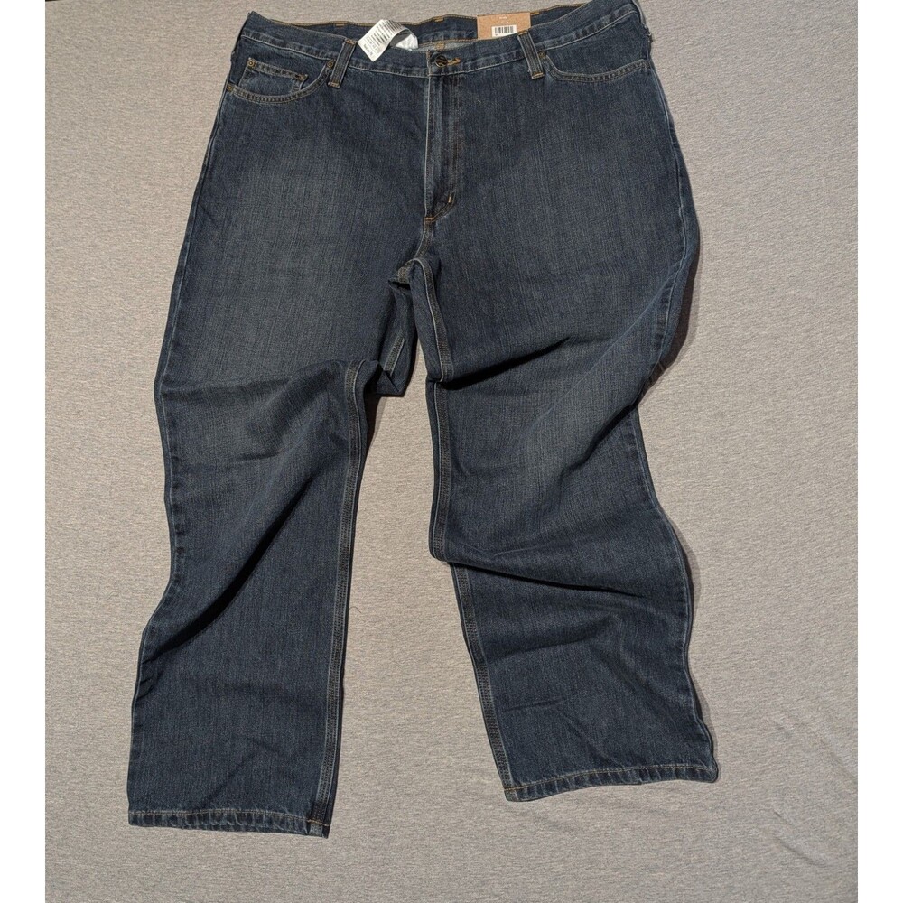 Carhartt Holter Jean 42x32 Men's Blue Jeans Relaxed Fit  Model BD1483-M